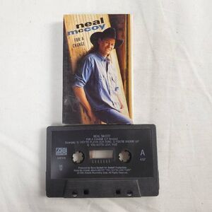 Neal McCoy – For a Change Cassette Single 1995 Atlantic Records Country